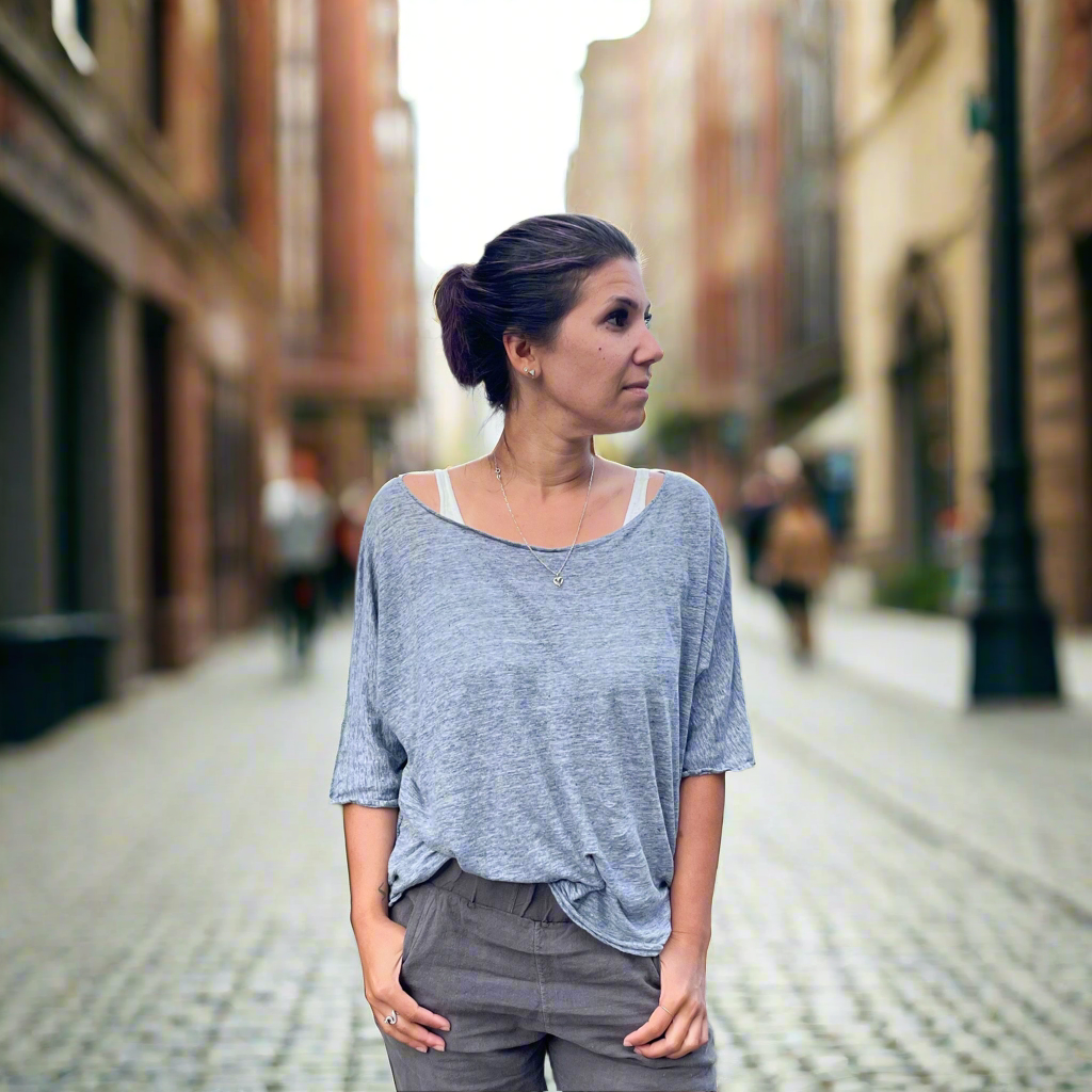 Linen Lounge Top